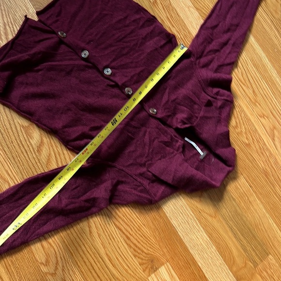 Free People Paloma Cashmere Cardigan Size XS Button Up Sweater NWT - Picture 10 of 12